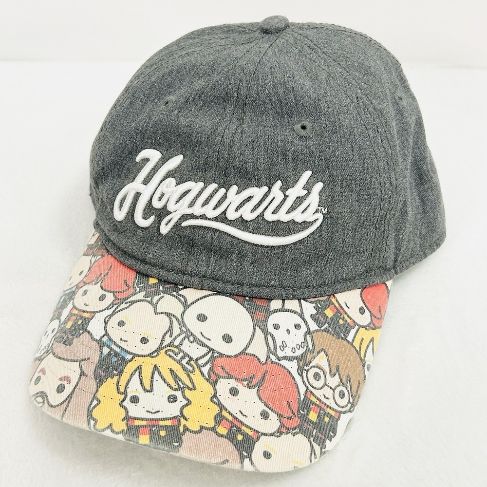 Harry Potter Hogwarts Characters Hat Cap‎ Adjustable Strapback Gray Outdoors